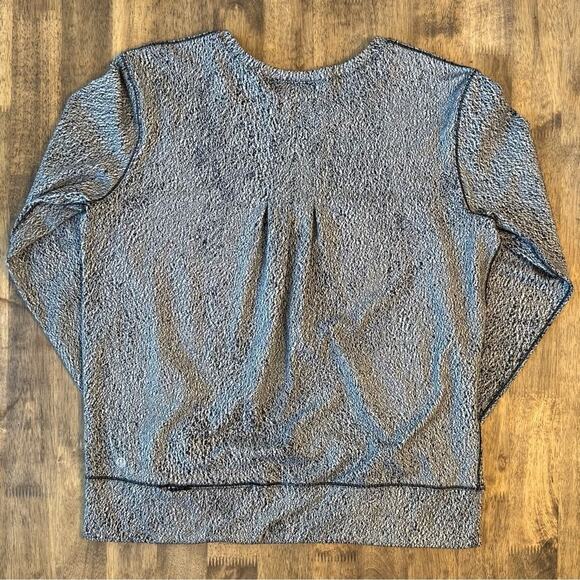 Lululemon Women’s Rush Hour Long Sleeve Running Rulu Luon Spray Jacquard Size 10 - Picture 7 of 9